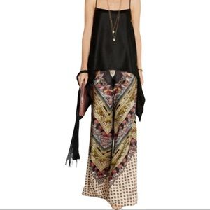 ALICE + OLIVIA | Elinor Printed Chevron Paisley Pants 6